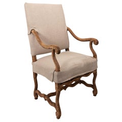 French Style Os De Mouton Armchair