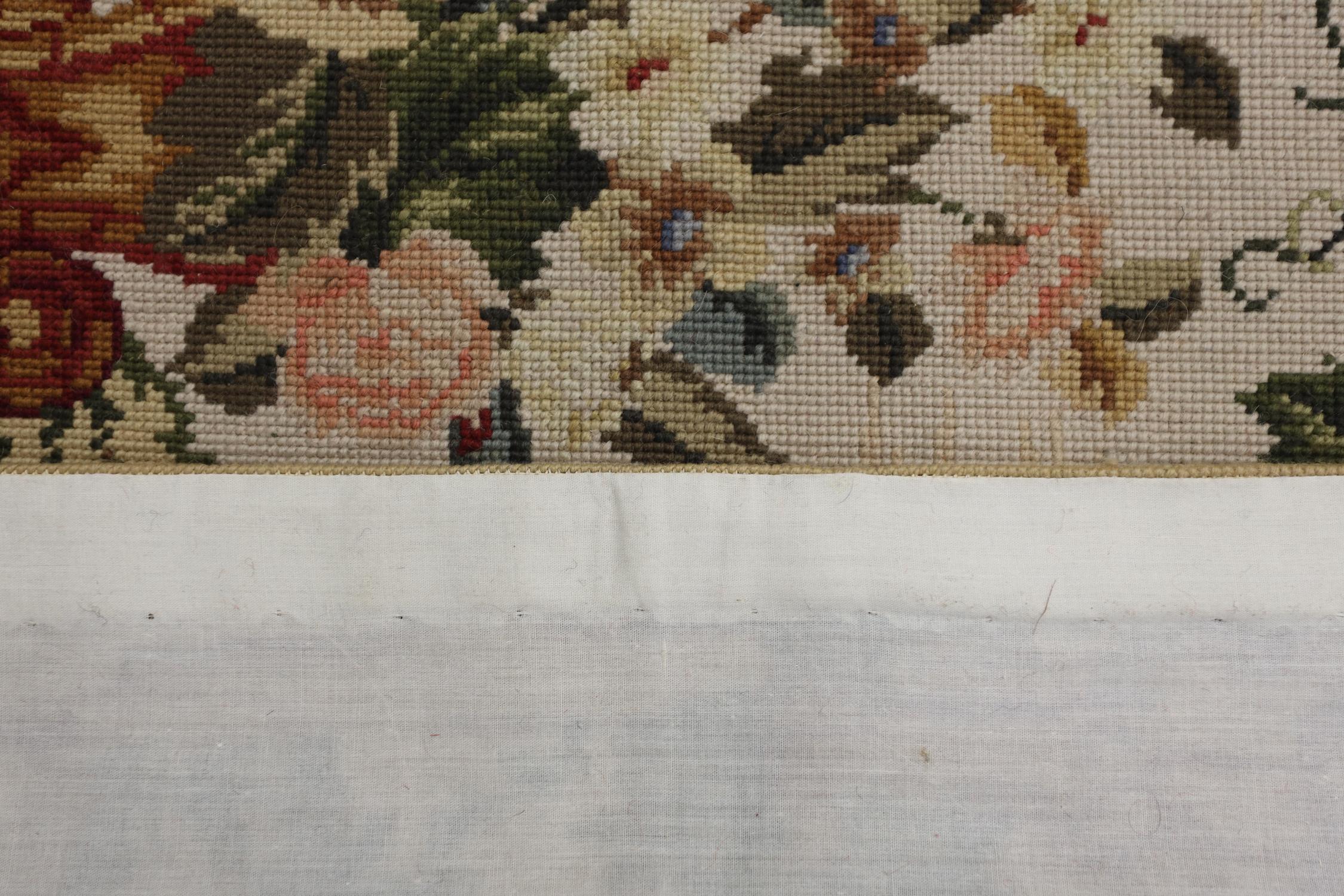 Noué à la main Tapis en textile de laine de style français à motifs décoratifs muraux en tapisserie en vente