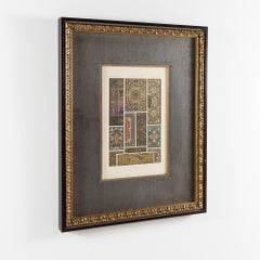 French Style Tapestry Framed Lithograph