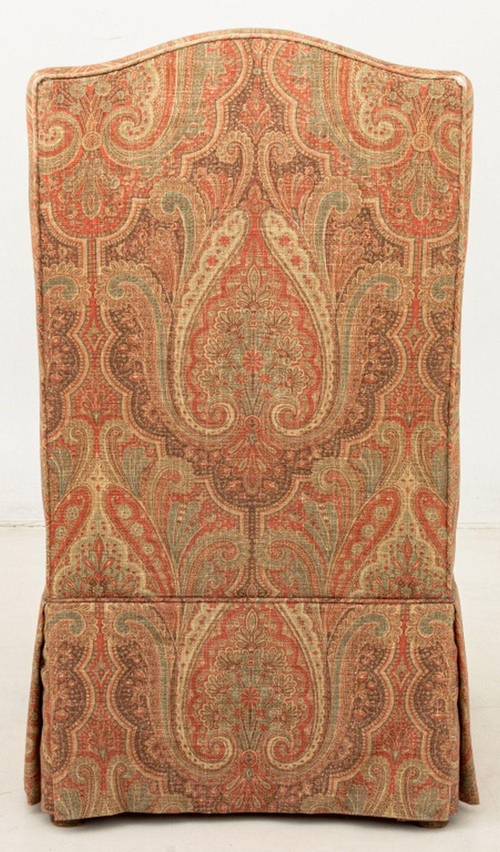 Cotone Sedie pantofolaie imbottite in stile francese in vendita