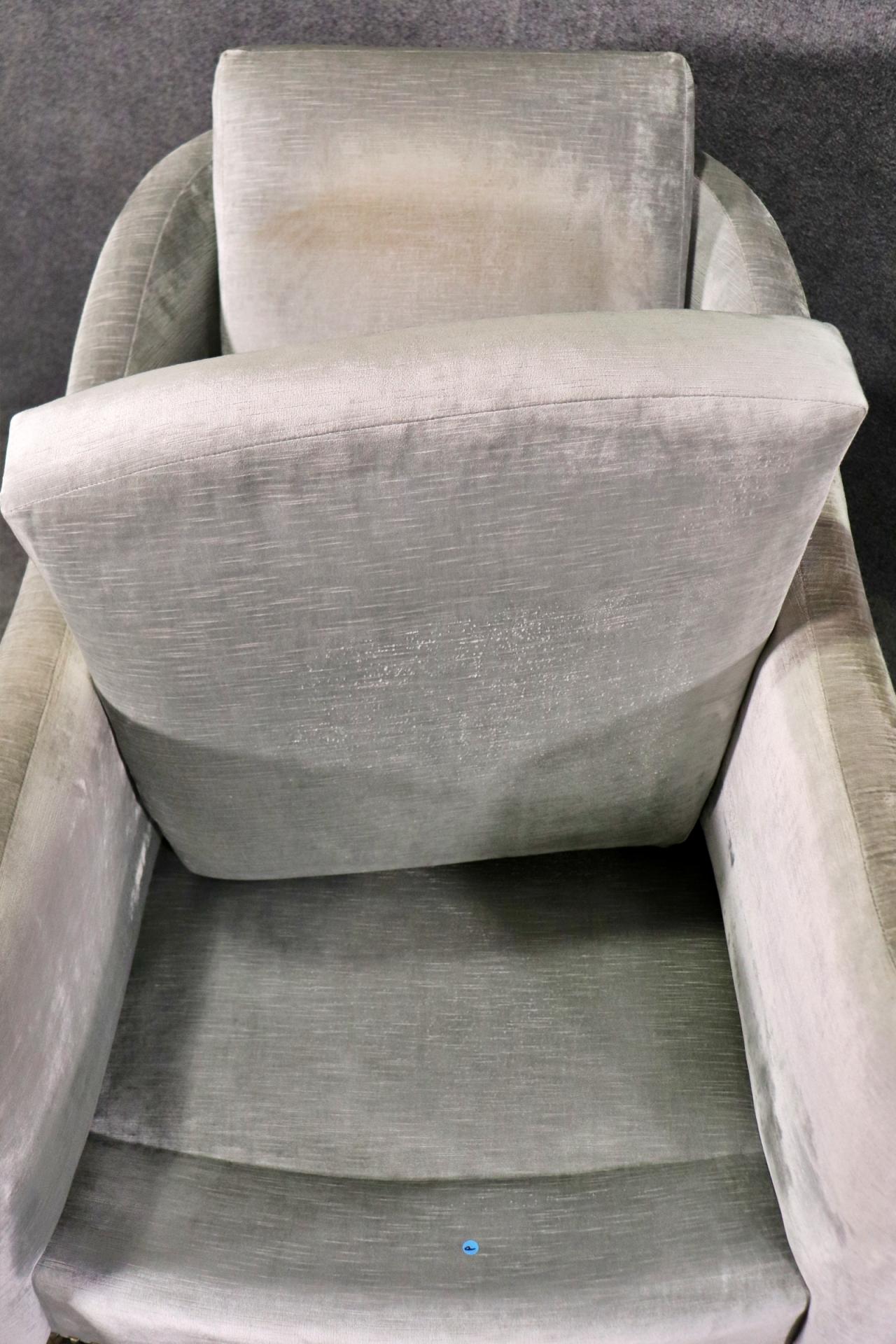 Samt-Sessel im französischen Stil (20. Jahrhundert) im Angebot