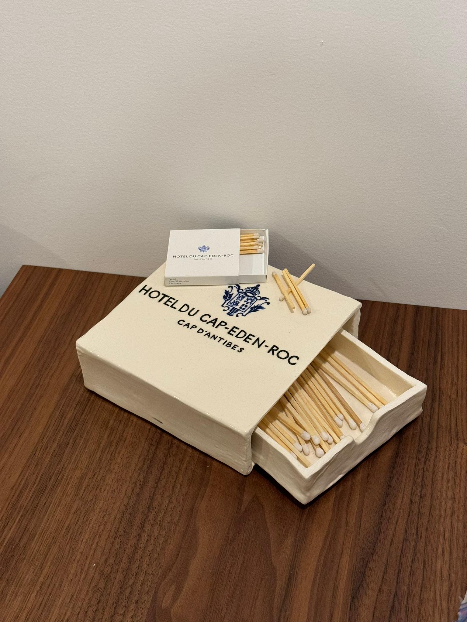 Hand-Crafted French Summer Matchbox For Sale