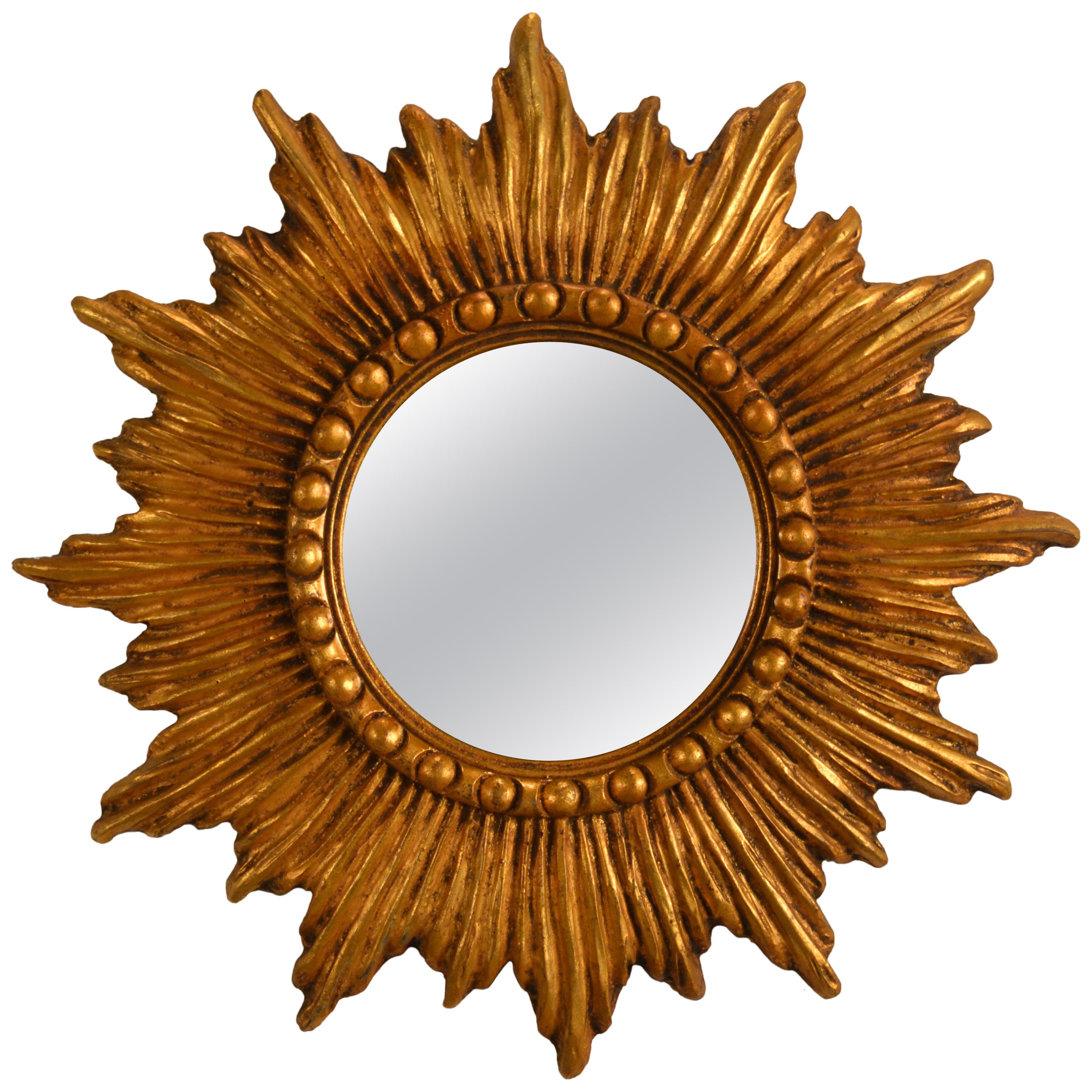 French, Sunny Mirror from the 1950s For Sale