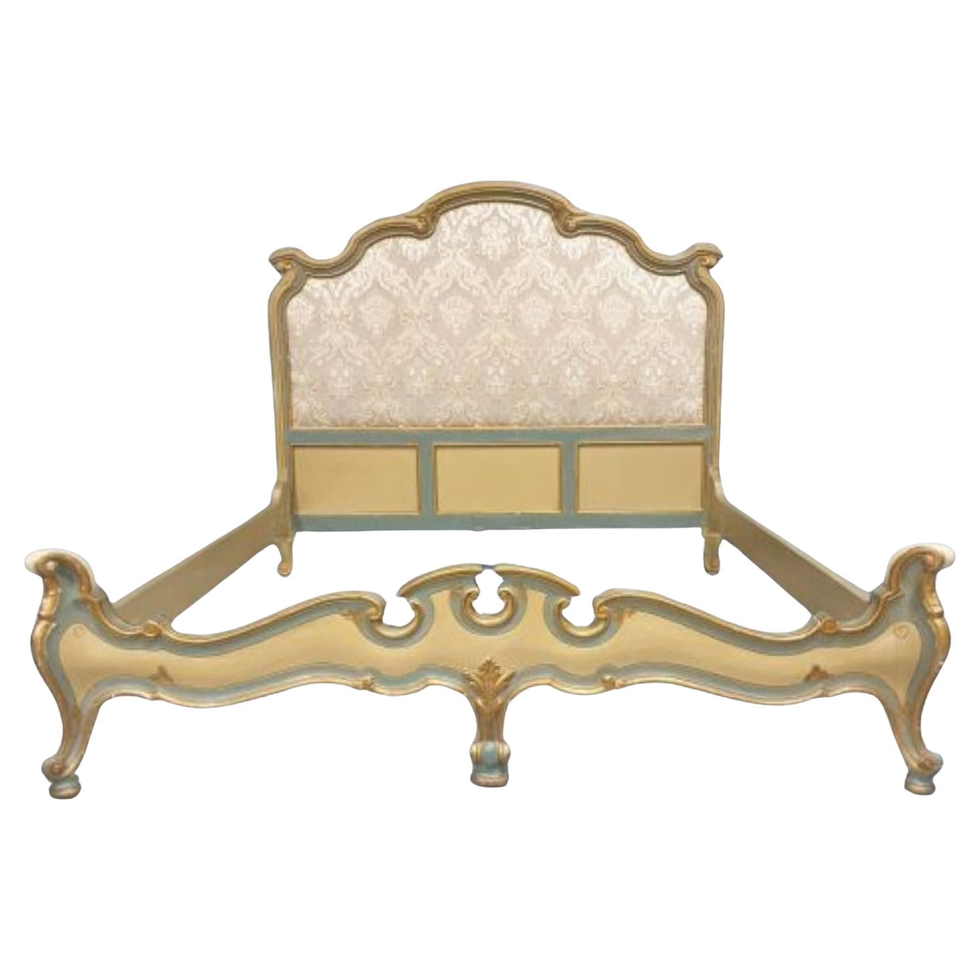 French Super King Size Painted Bed