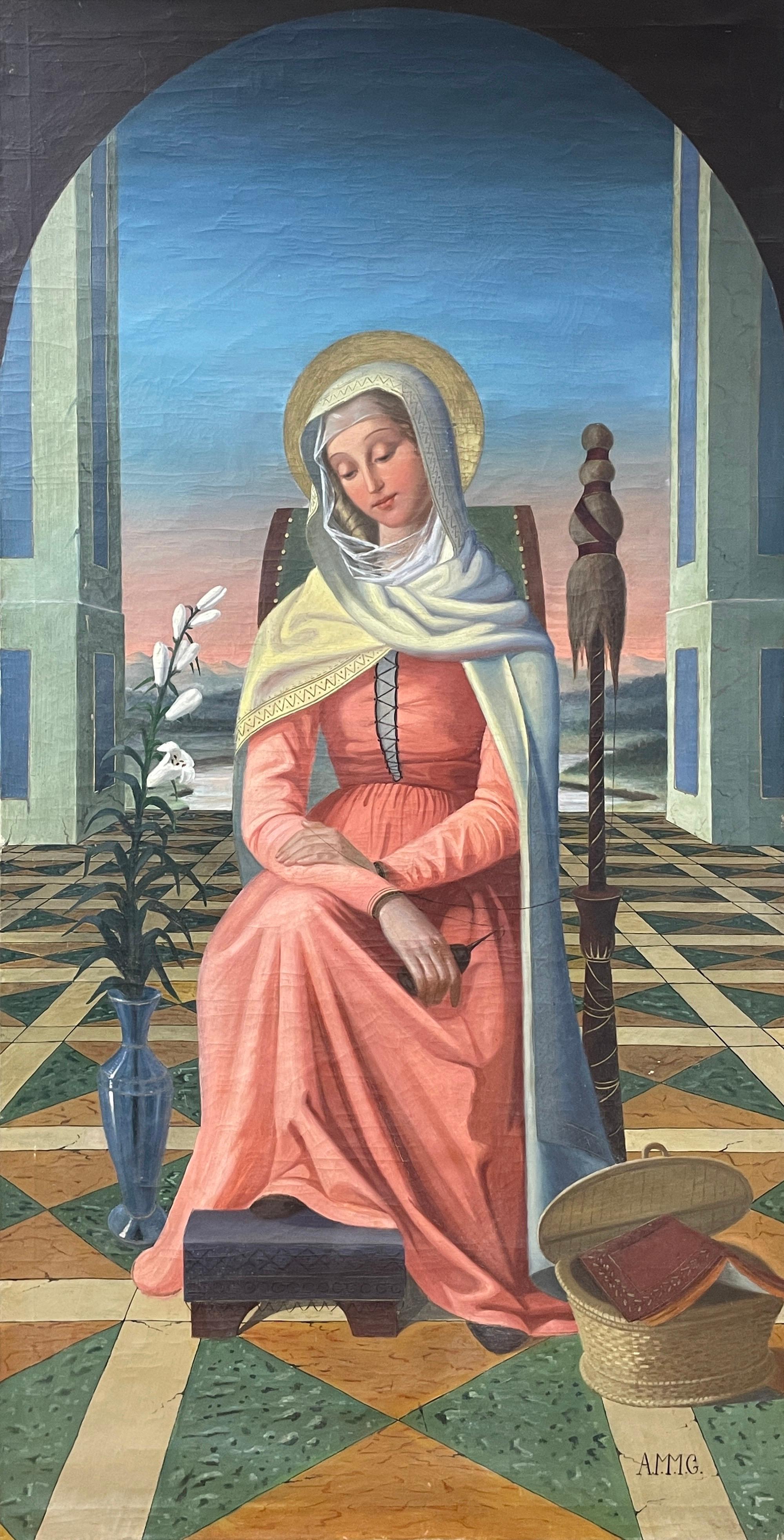 virgin of the lilies