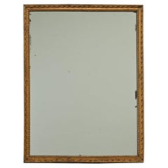 Antique French Symmetrical Painted Mirror