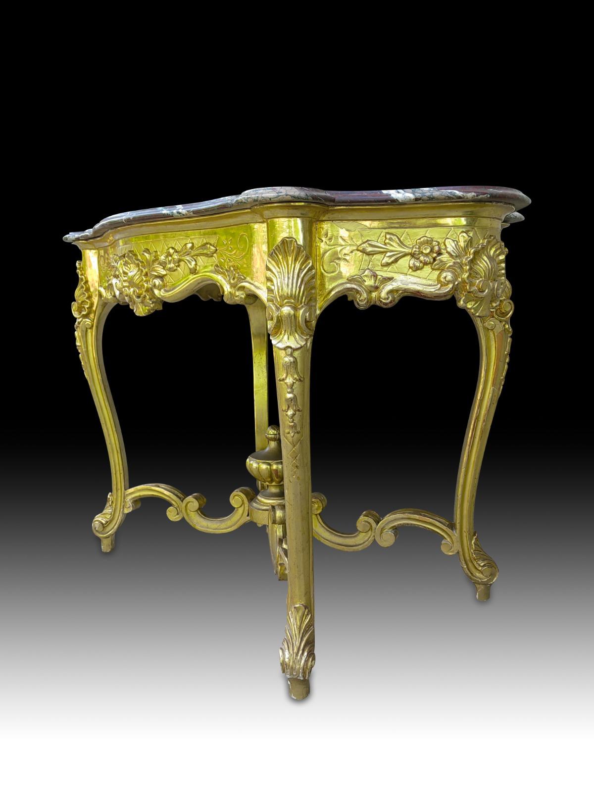 Rococo French Table 19th Century For Sale