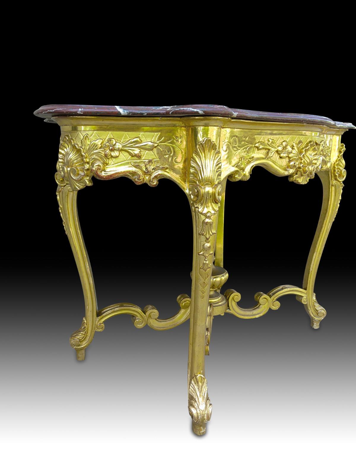 Französischer Tisch 19. Jahrhundert (Handgefertigt) im Angebot