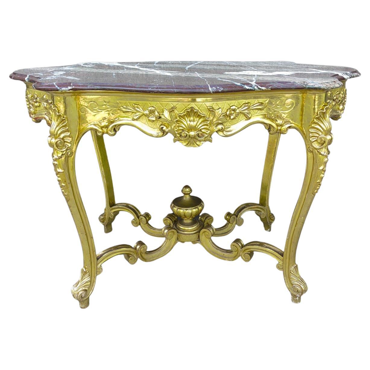 Französischer Tisch 19. Jahrhundert