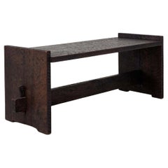 French table/bench solid wood