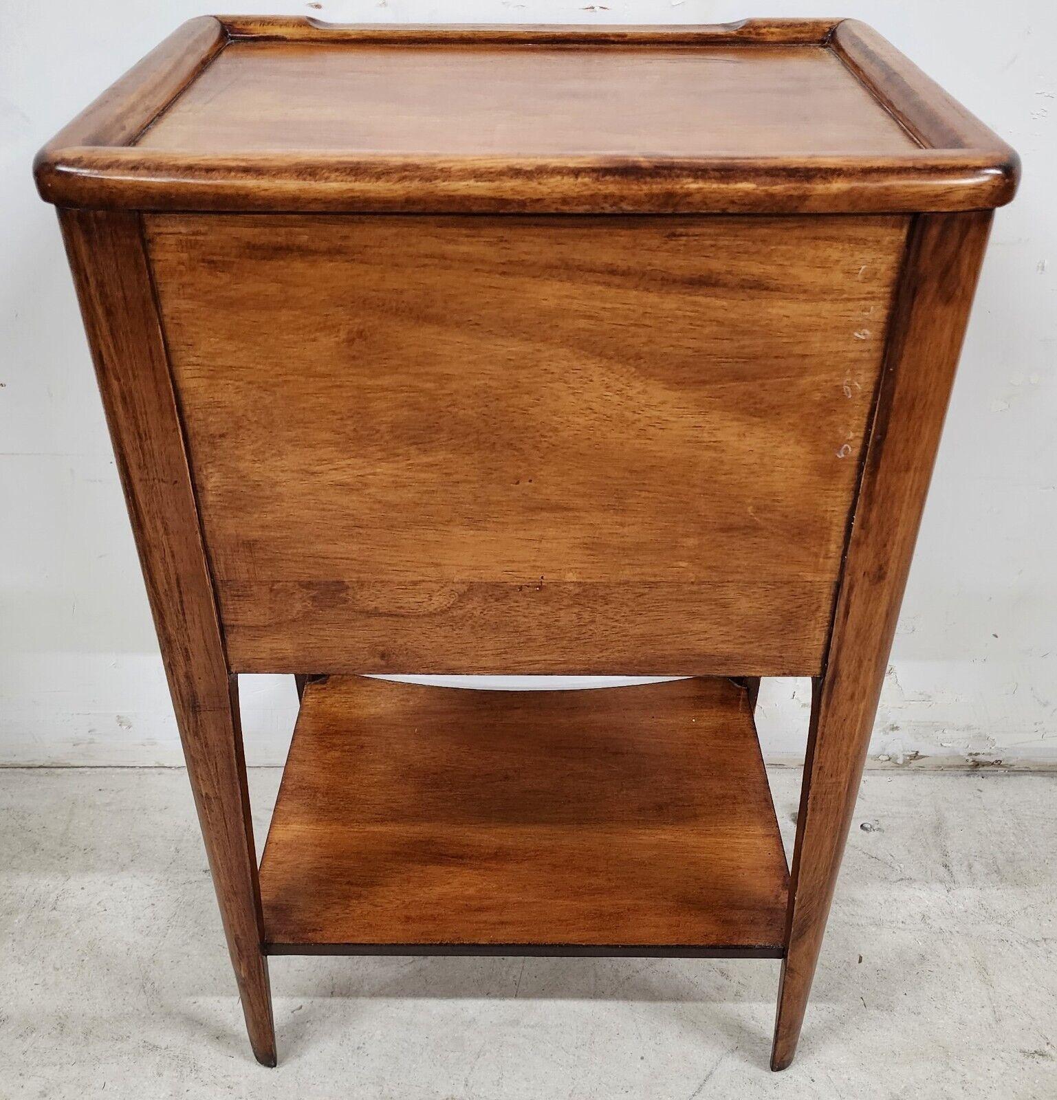 French Table Chiffonnière Side End Lamp Nightstand For Sale 5