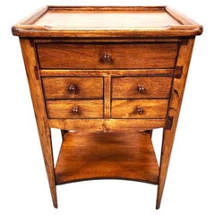 French Table Chiffonnière Side End Lamp Nightstand