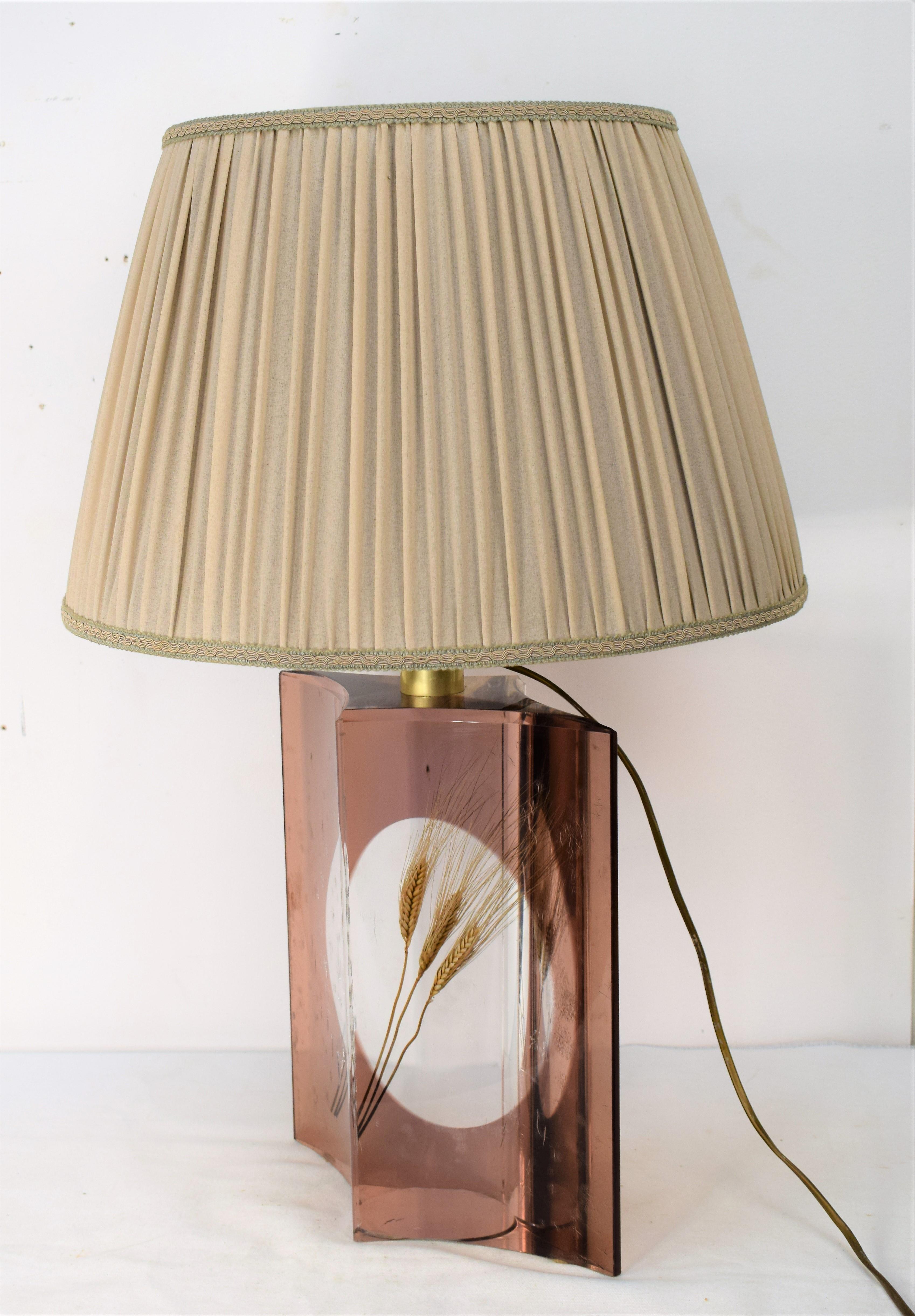 French Table Lamp, 1970s In Good Condition For Sale In Palermo, PA