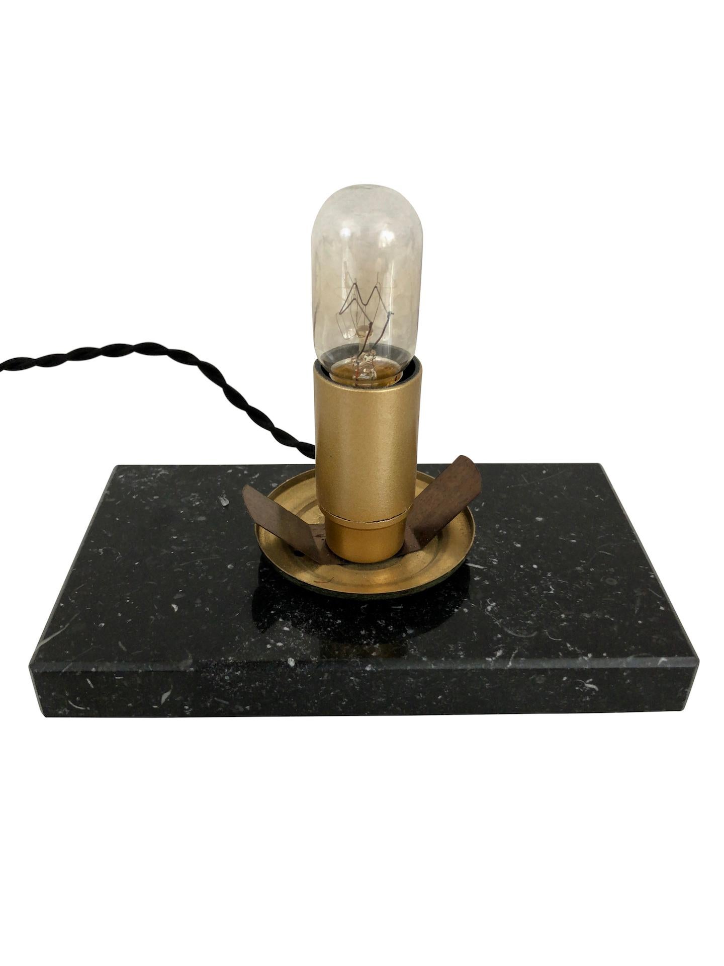 French Table Lamp Equilibre a Cat on a Glass Ball by Gaillard for Max Le Verrier 2