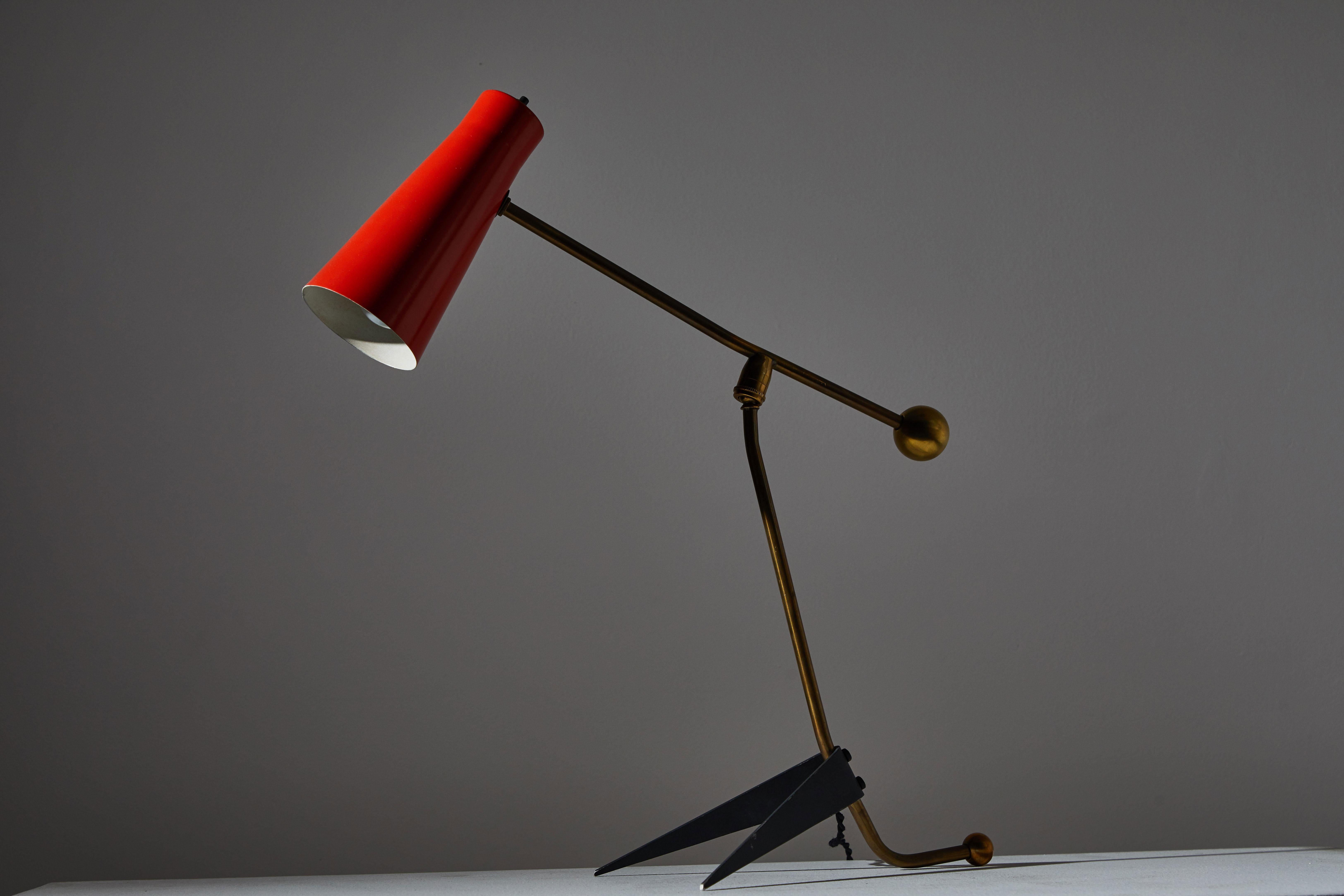 Mid-20th Century French Table Lamp