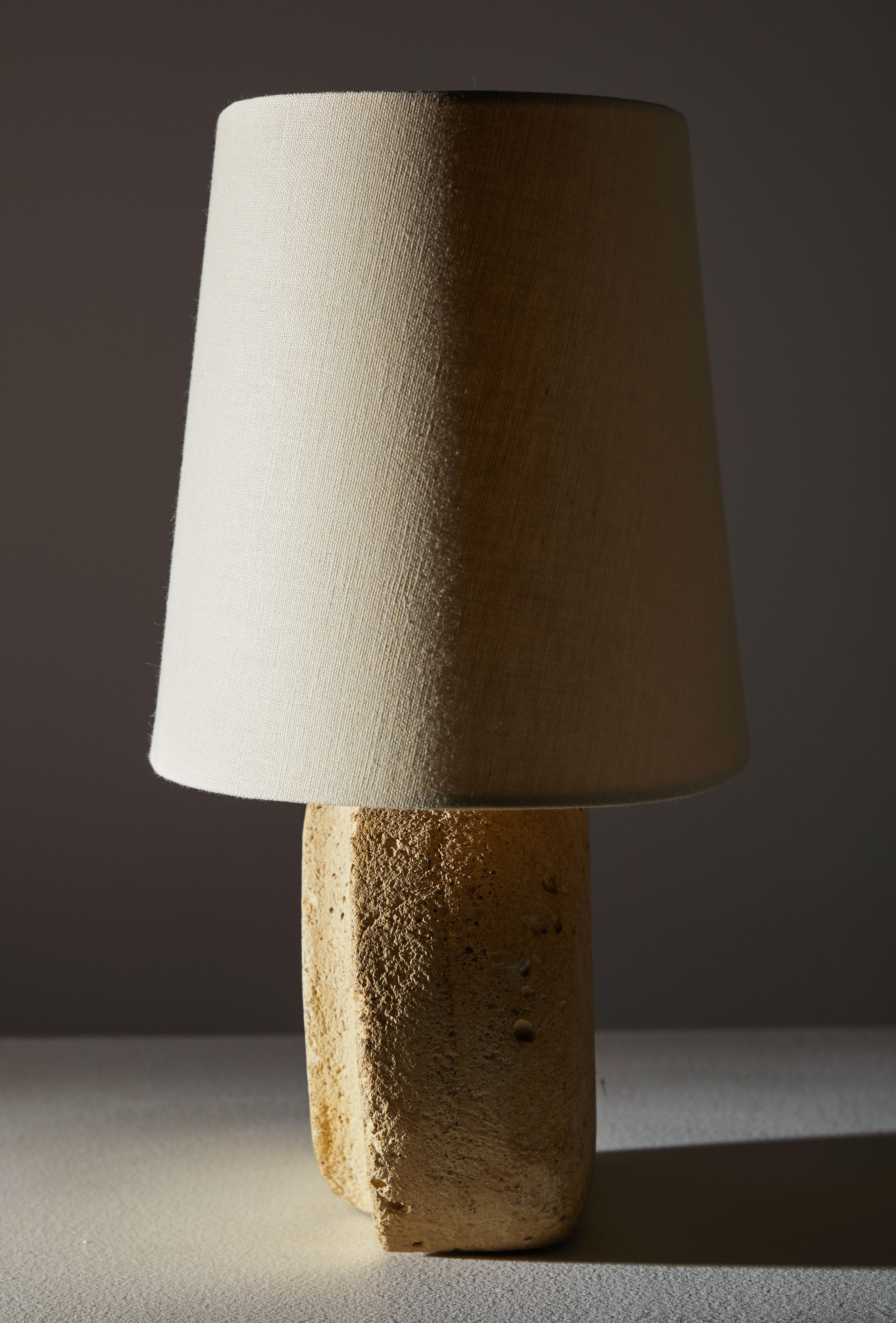 Stone French Table Lamp