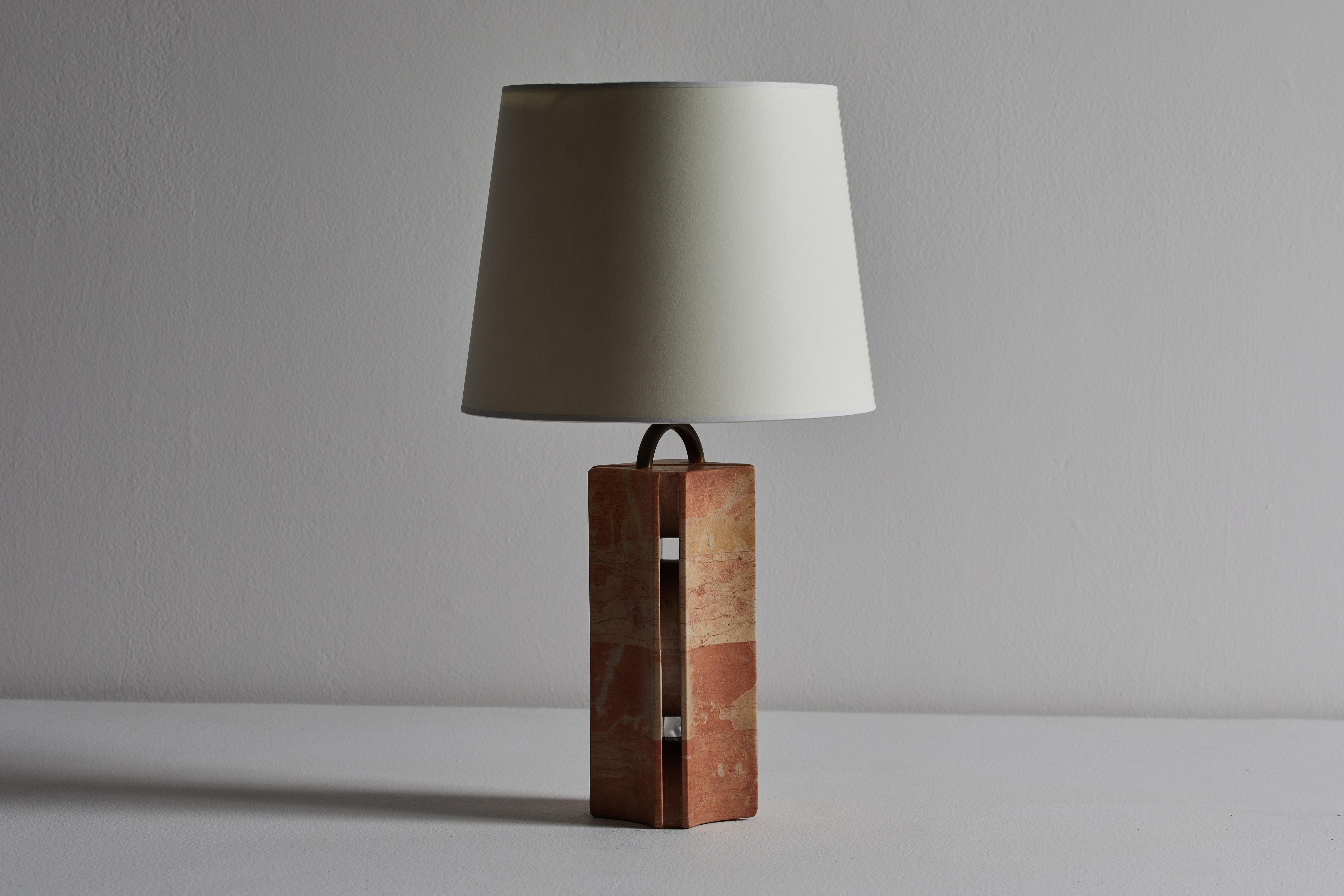 Marble French Table Lamp