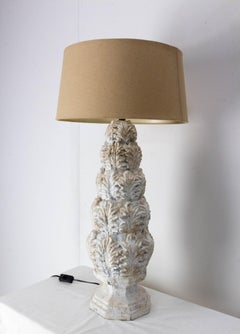 Lampada da tavolo francese in stile classico Cemento 2000