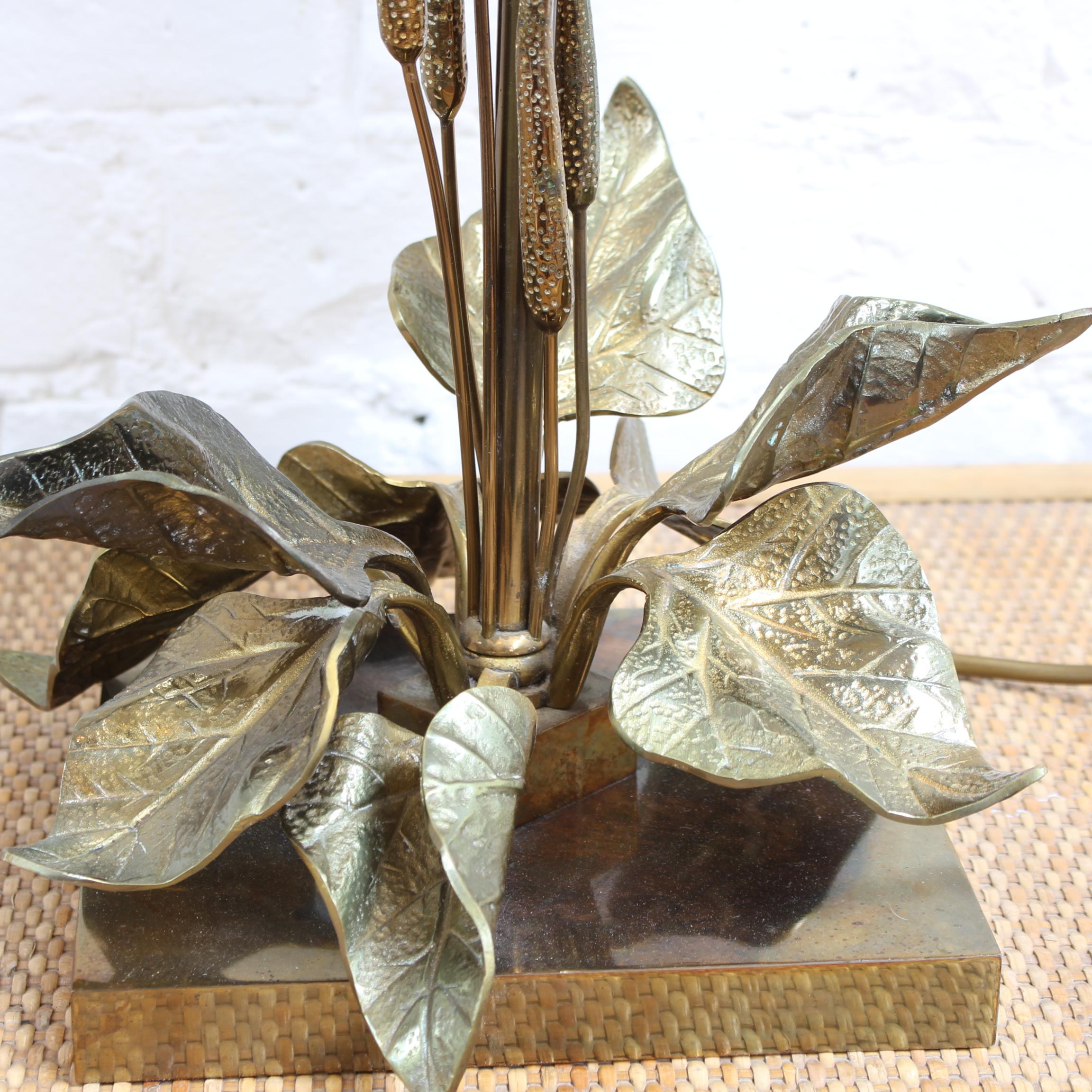 Lampe de table française inspirée par la Nature attribuée à Maison Charles (circa 1970) en vente 3