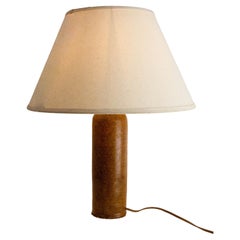 French Table Lamp Mounted on Terracotta Bottle circa 1960
