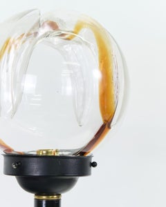French Table Lamp with Murano Glass