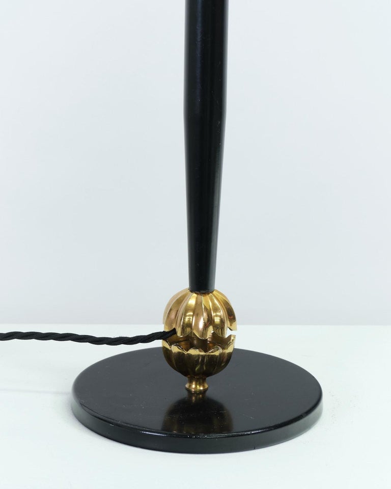 French Table Lamp with Murano Glass For Sale at 1stDibs