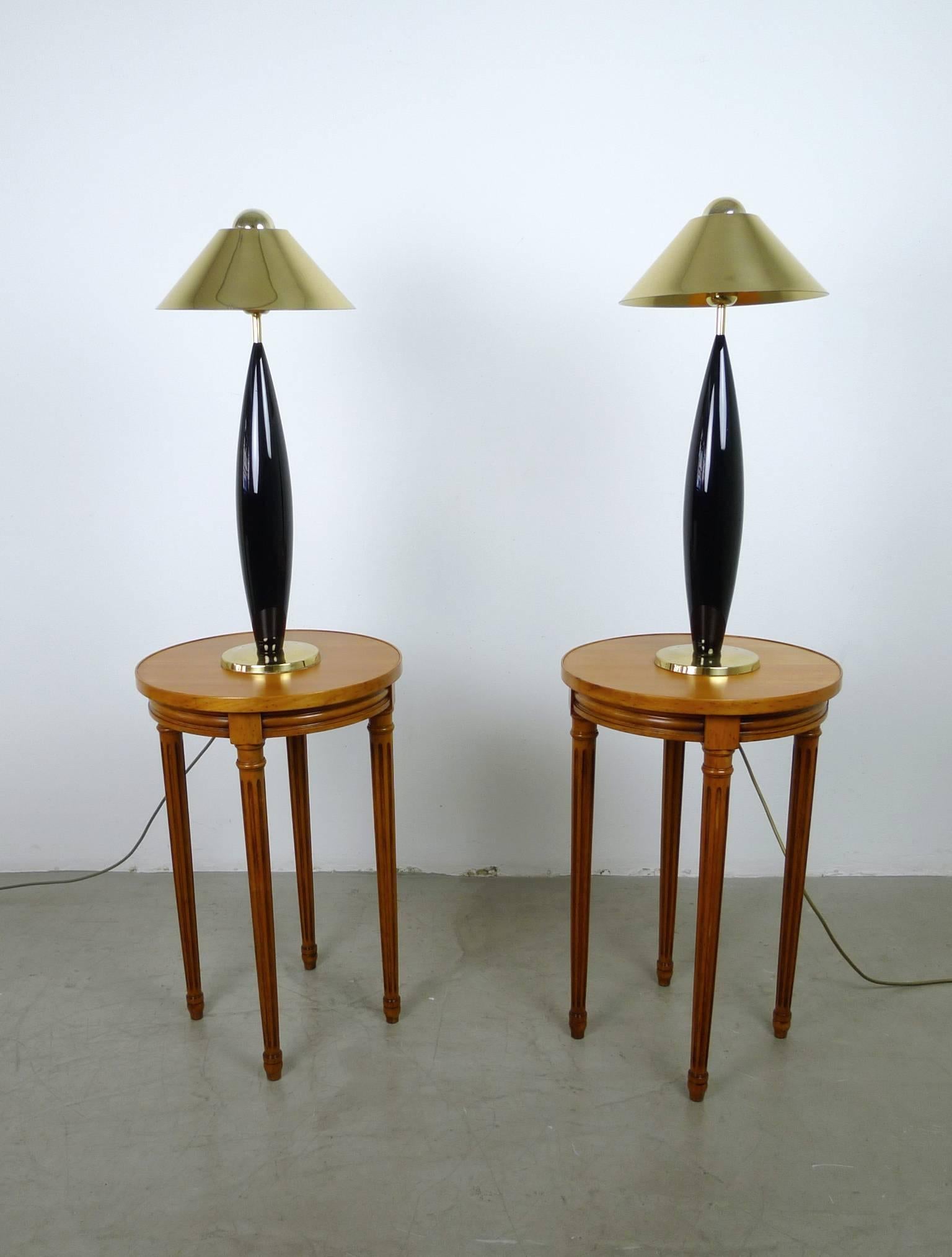 French Table Lamps, 1970s, Set of Two For Sale 6