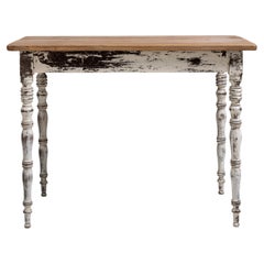 French Table with Single Drawer