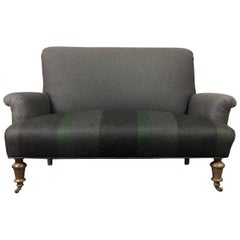 French Tall-Back Settee, Napoleon III Style, circa 1890
