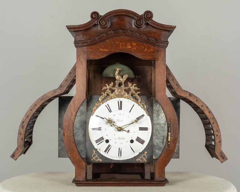 19th Century French Tall Case Clock or Horloge de Parquet For Sale