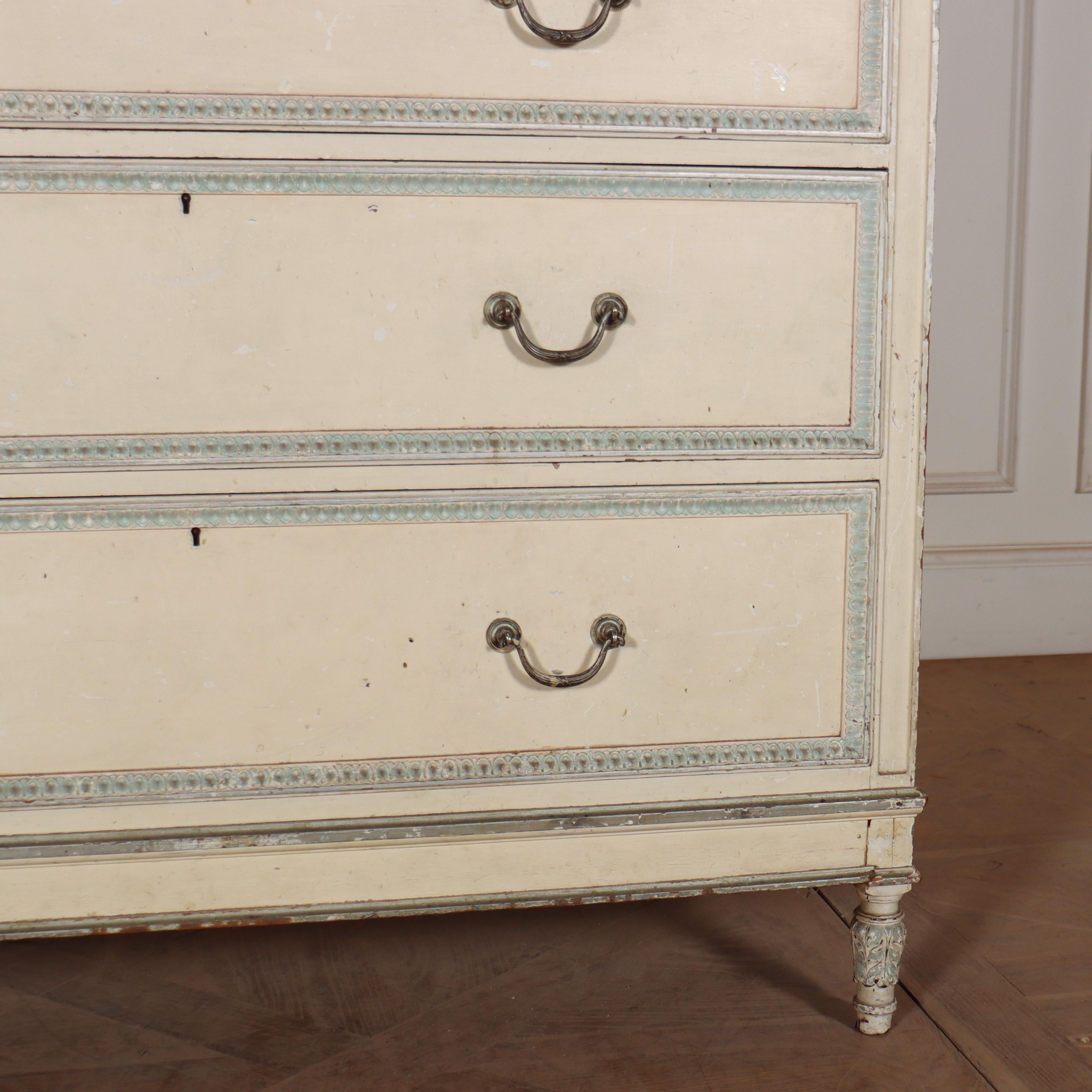 19th Century French Tall Chest of Drawers For Sale