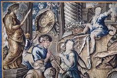 French Tapestry 17th Royale Aubusson, Alexander Entry into Babylon - N° 1610