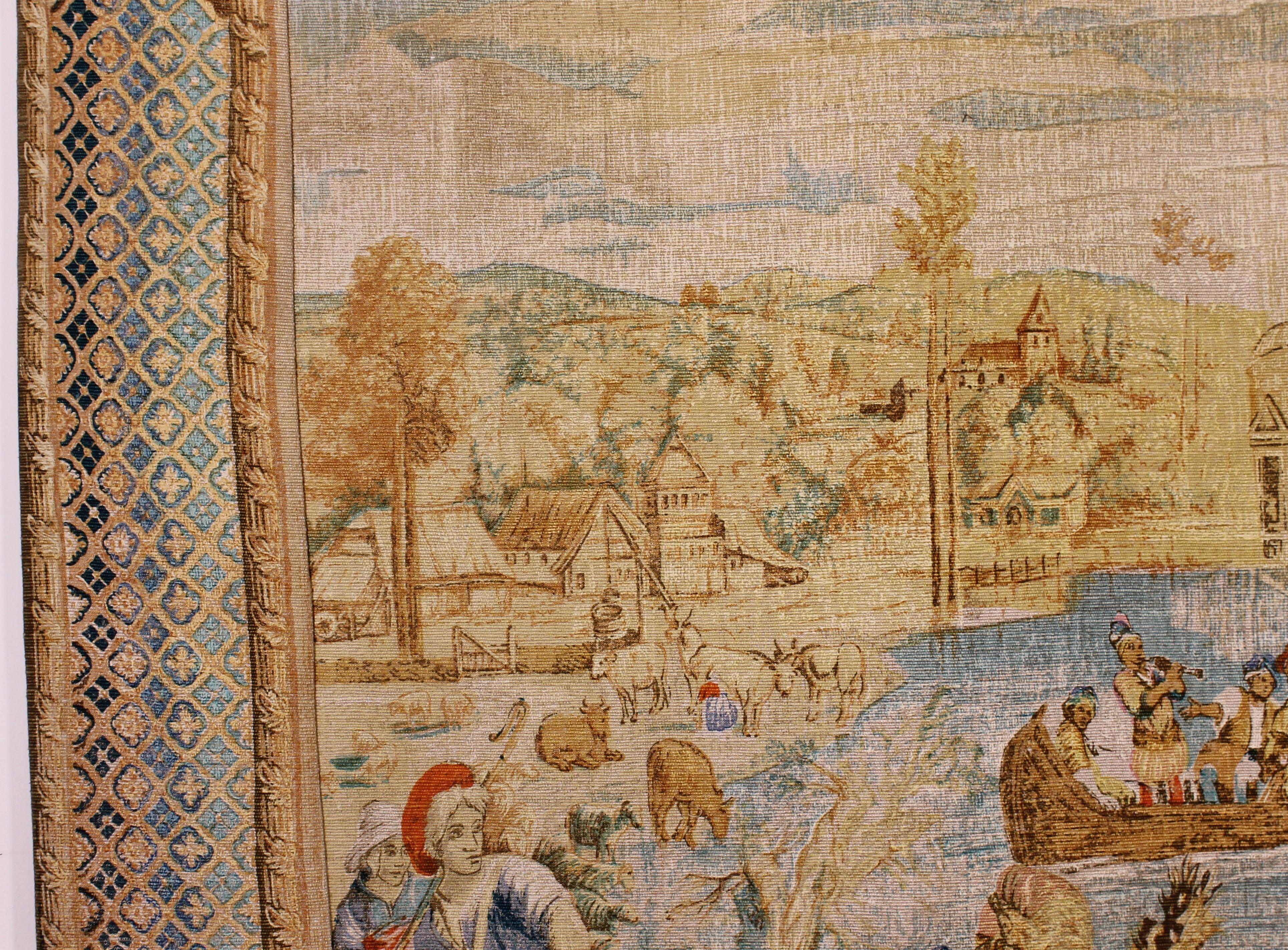 Französischer Wandteppich – Allegorie des Frühlings im Angebot 5