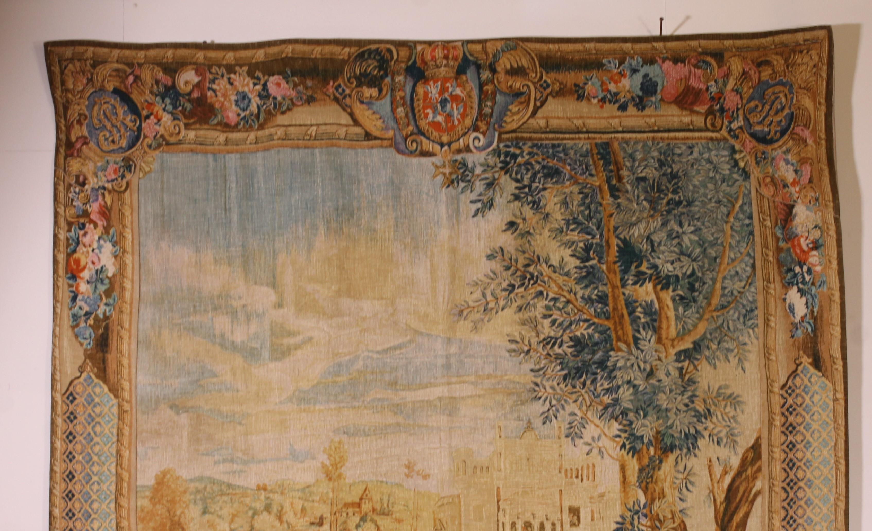 Französischer Wandteppich – Allegorie des Frühlings (Louis XV.) im Angebot