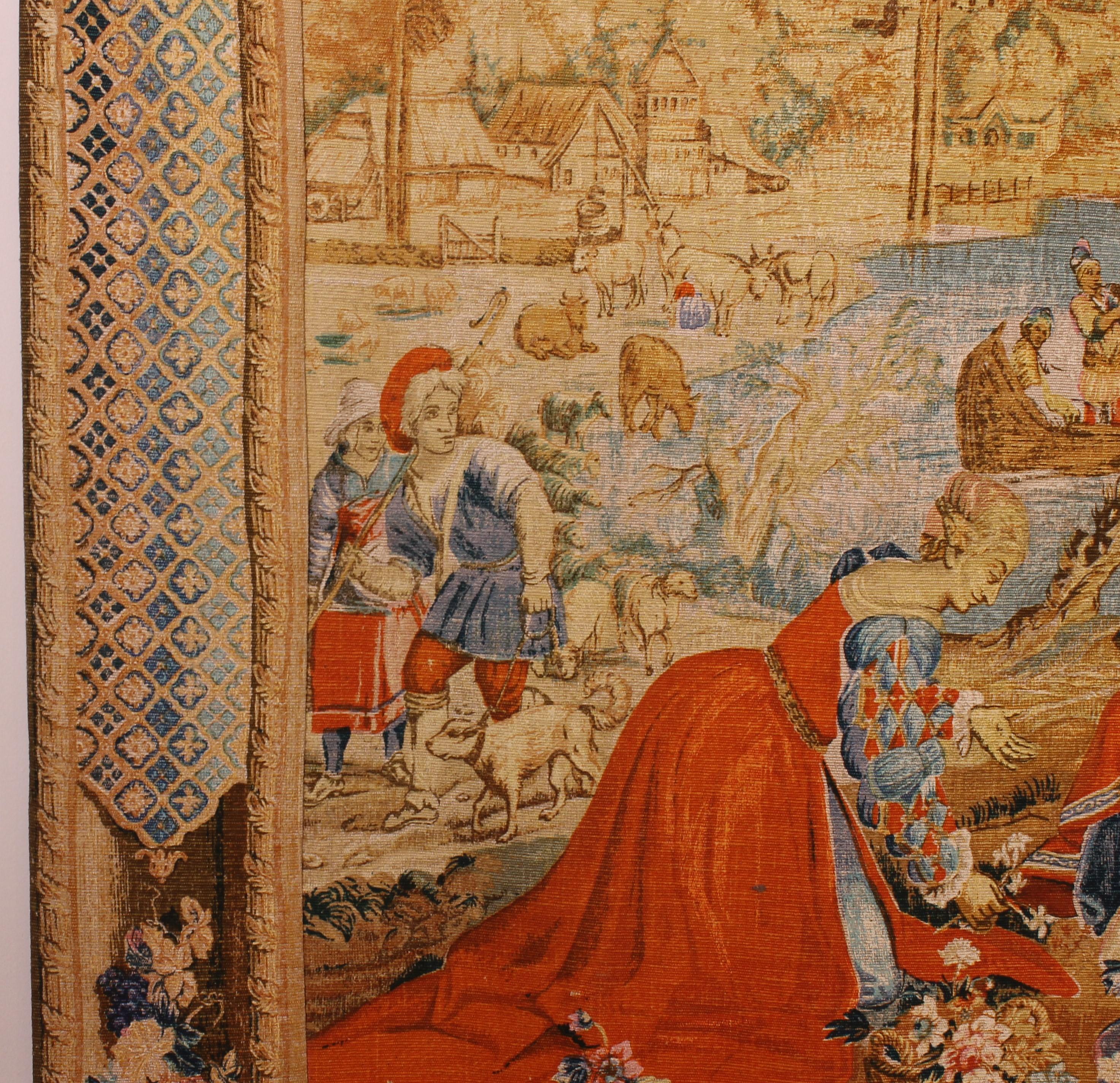Französischer Wandteppich – Allegorie des Frühlings im Angebot 1
