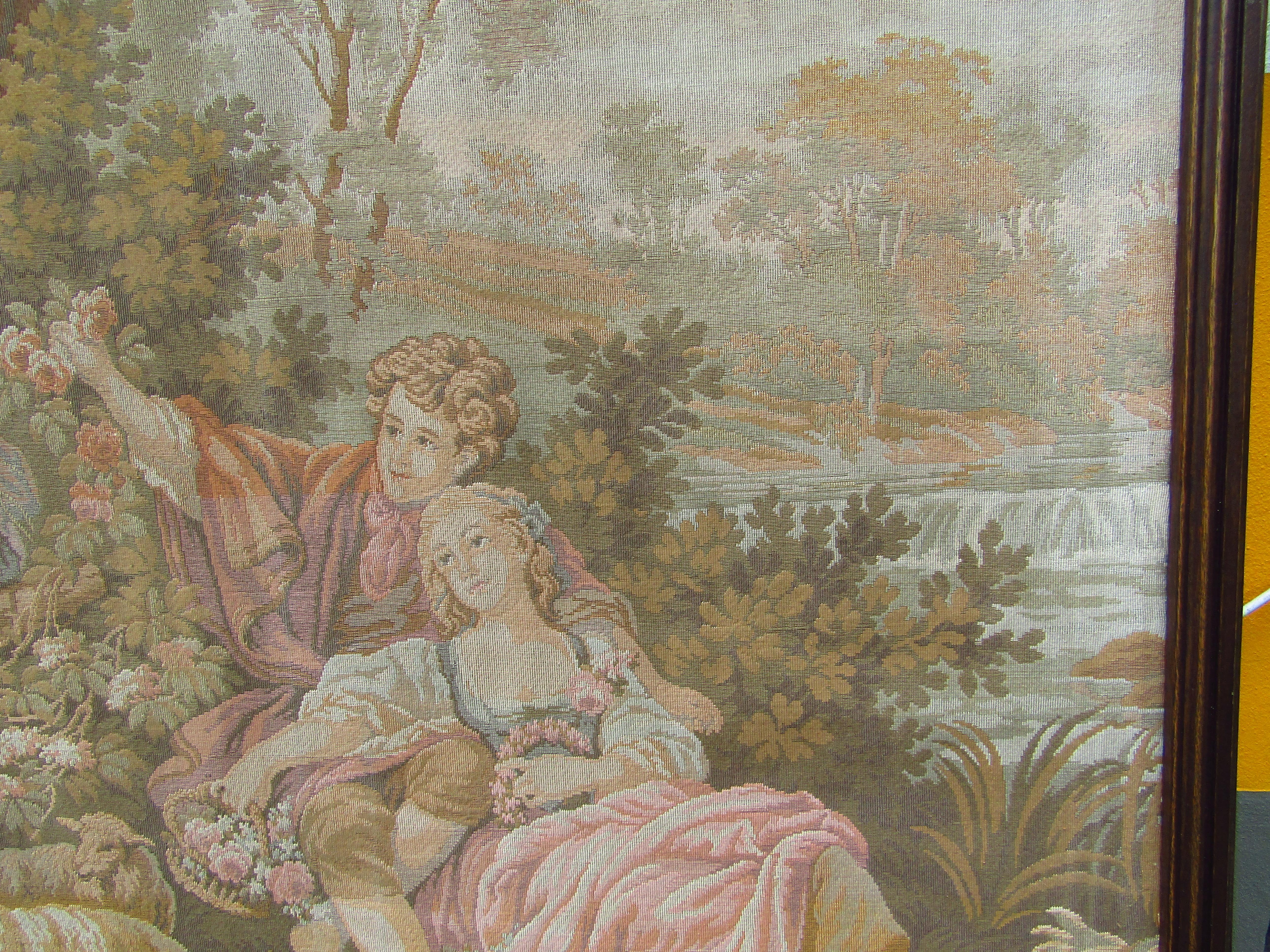 French Tapestry Aubusson Style, 1880 For Sale 5