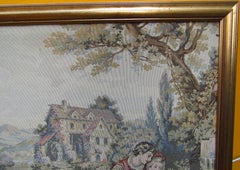 Französischer Wandteppich im Aubusson-Stil, 1880