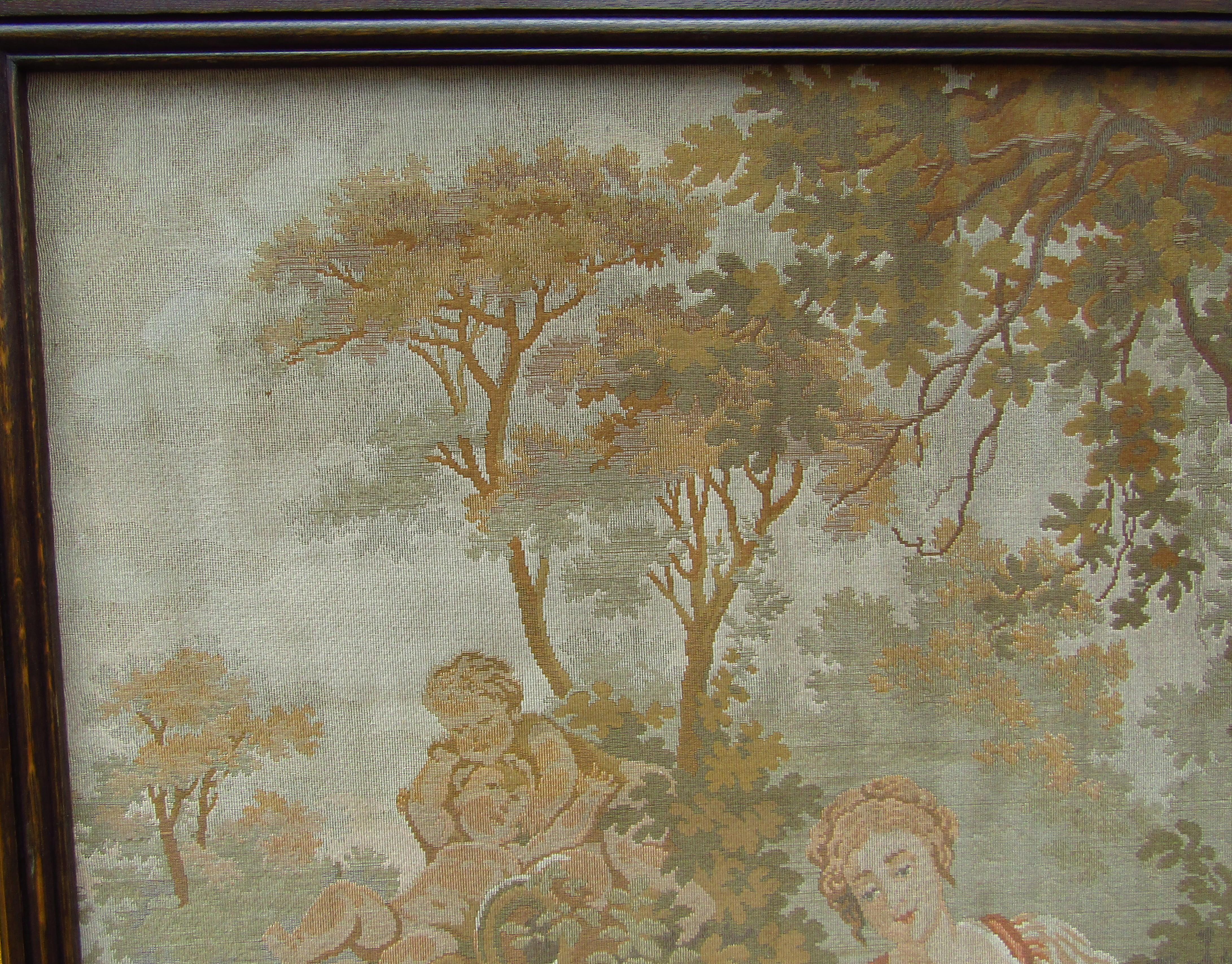 Französischer französischer Wandteppich im Aubusson-Stil, 1880 (Französische Provence) im Angebot