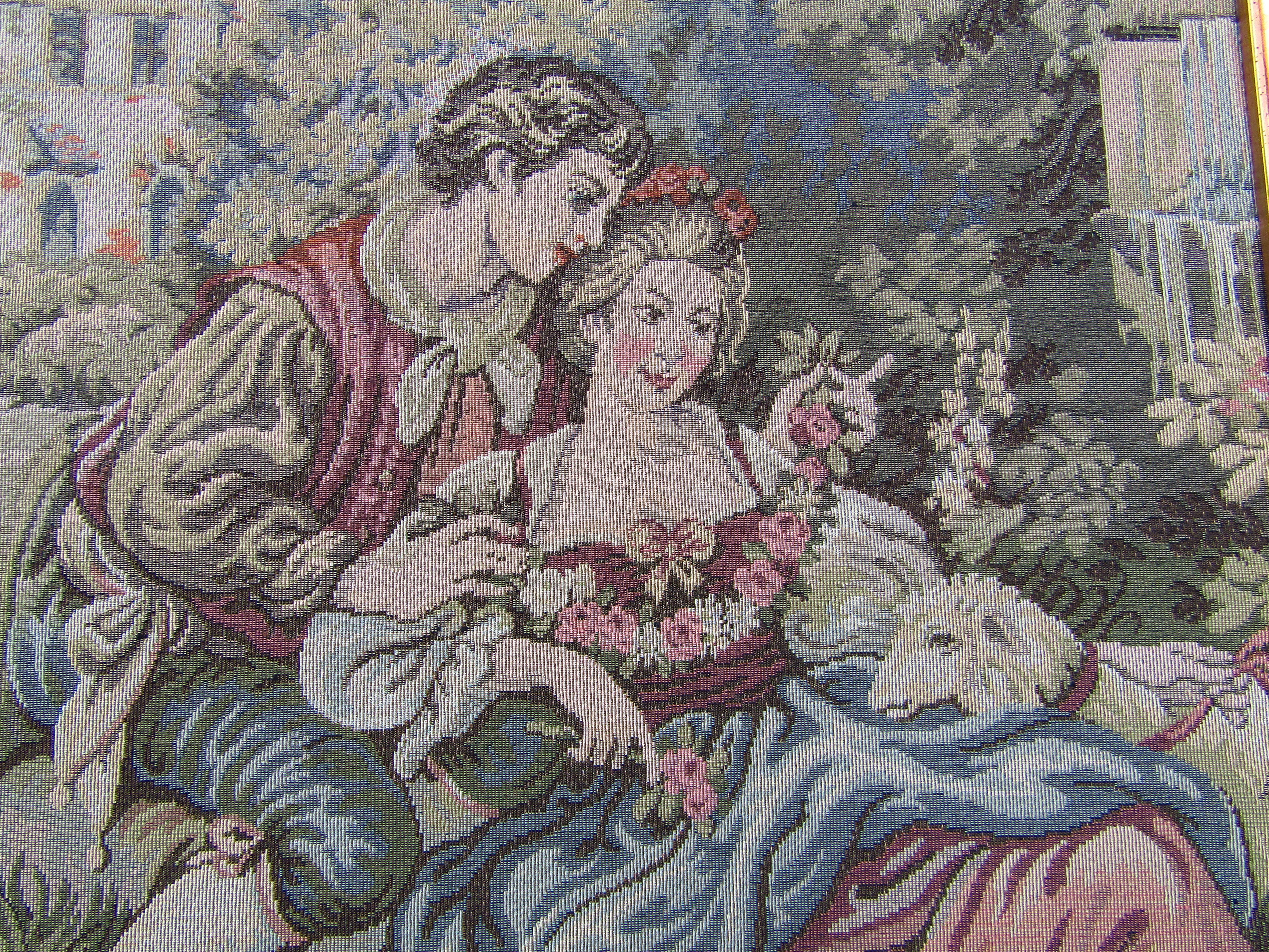 French Tapestry Aubusson Style, 1880 In Good Condition For Sale In Saarbruecken, DE