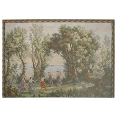 French Tapestry Aubusson Style, 1880
