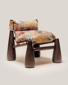 Silla de campana de tapicería francesa