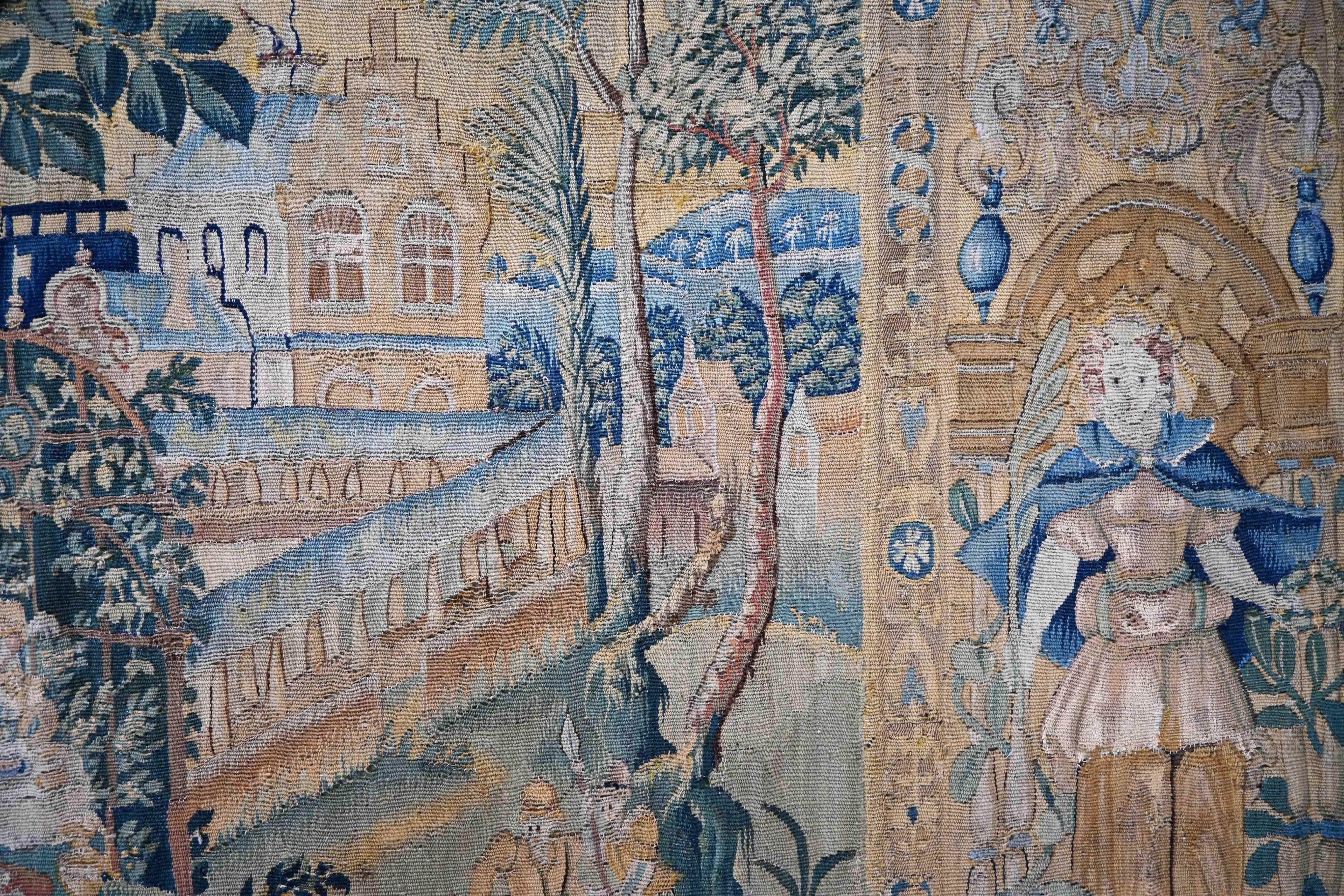French Tapestry by Flemish manufactury, 