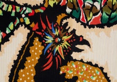 French tapestry "Fanfare"by Jean Lurçat, Ed. Corot 1950