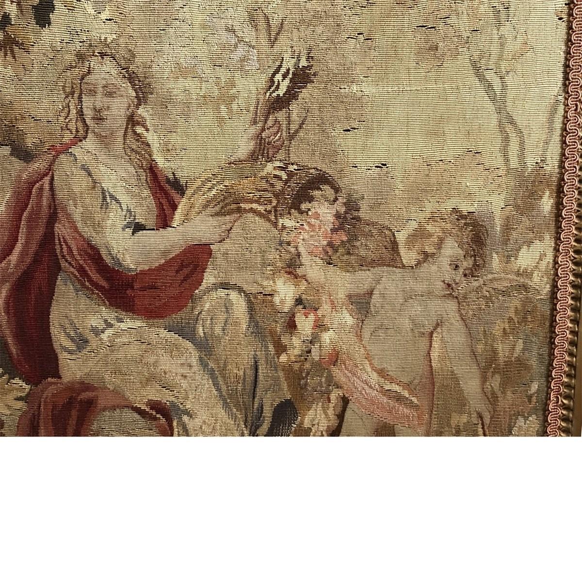 French Tapestry Fireplace Screen 19th Century For Sale 2