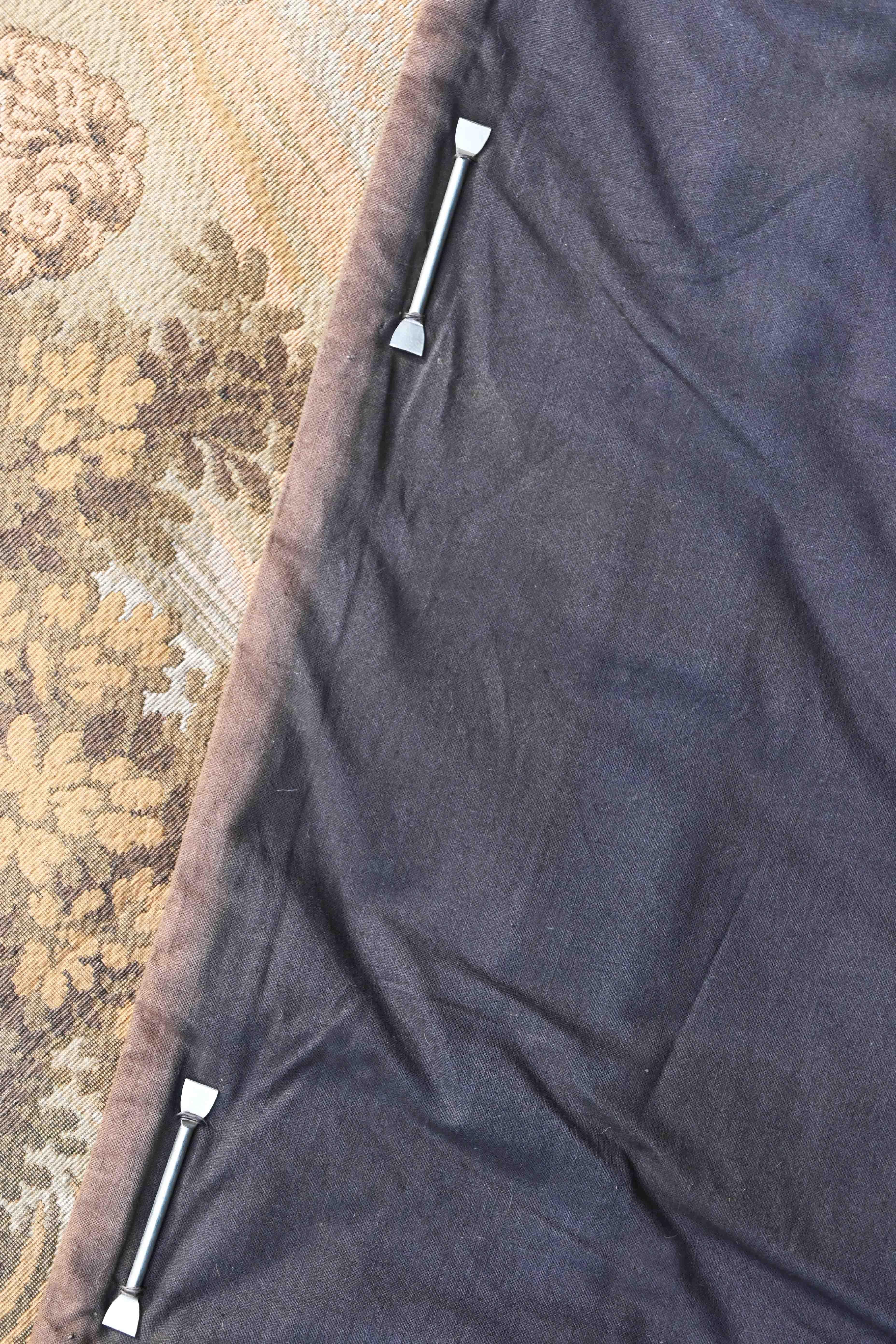 Französischer Wandteppich, Jacquard Paris - Pastorale Szene - 2,15m x 1,24 - Nr. 1611 im Angebot 8