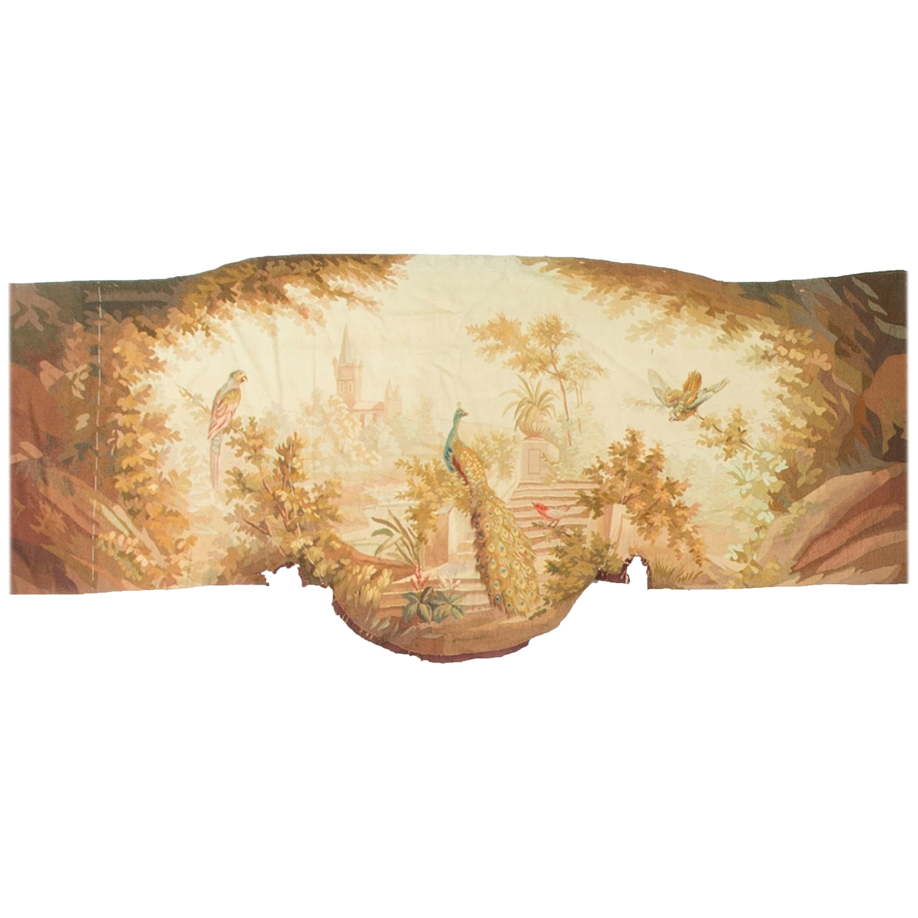 French Tapestry Panel, circa 1830 For Sale