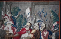 French Tapestry Royale Aubusson 18e - The Sacrifice To Jupiter - No. 1686