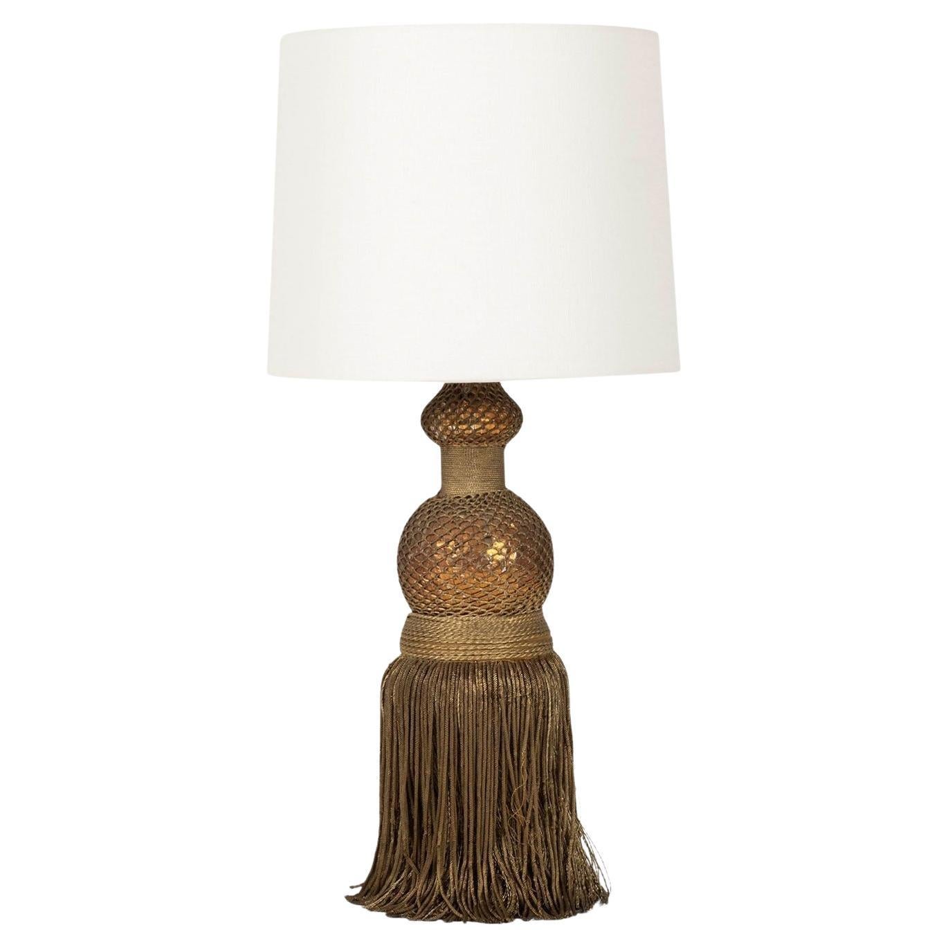 French Tassel Lamp