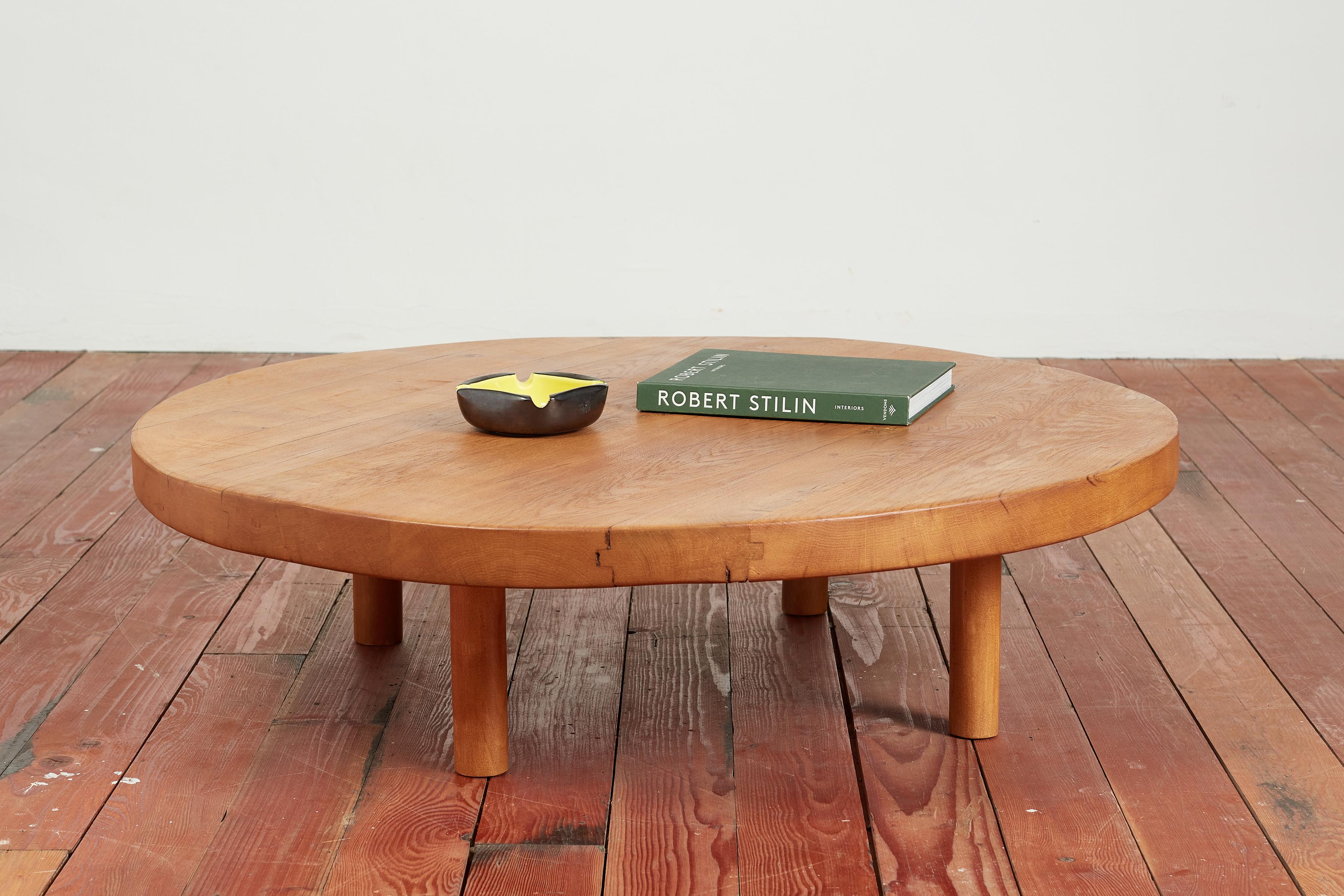 French Teak Coffee Table For Sale 1