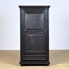 French Teak Maiden Cabinet, 1930s
